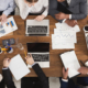Diverse business team at meeting